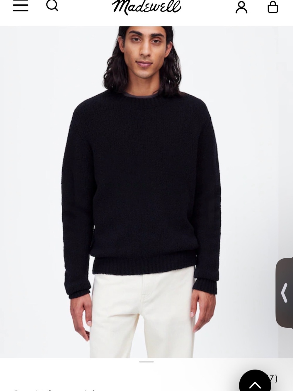 Bundles of 2 Men's Crewneck Sweater - Black and Olive - Picture 2 of 11